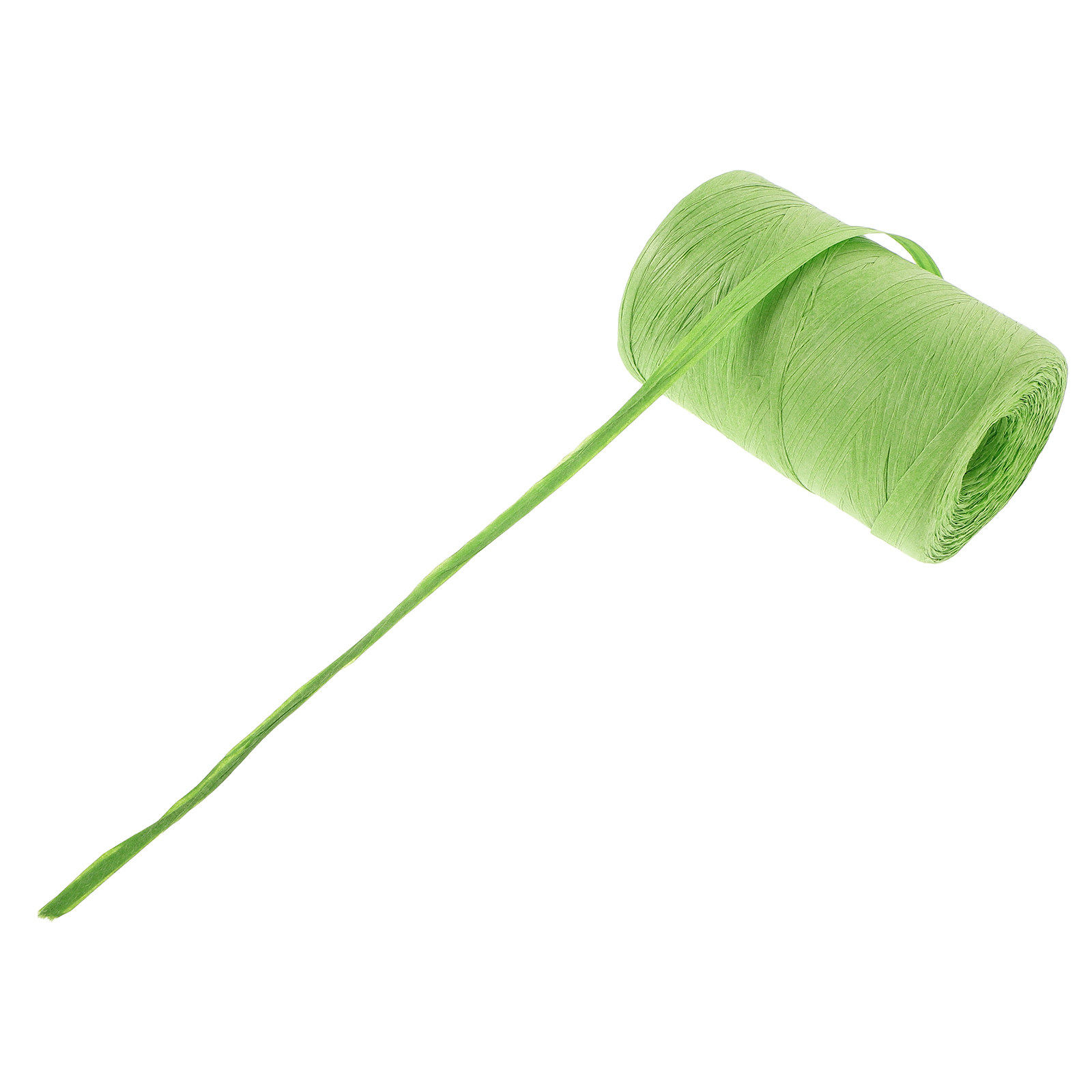 Papercraft Supply Ribbon - Gekleurd raffia papierkoord, plat ontwerp, ideaal