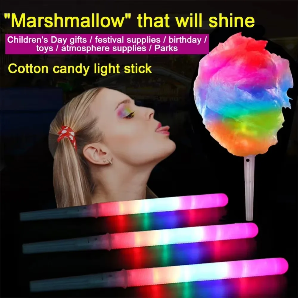 Cotton Candy Cone - 20 Stuks Kpop Lightstick Kleurrijke LED