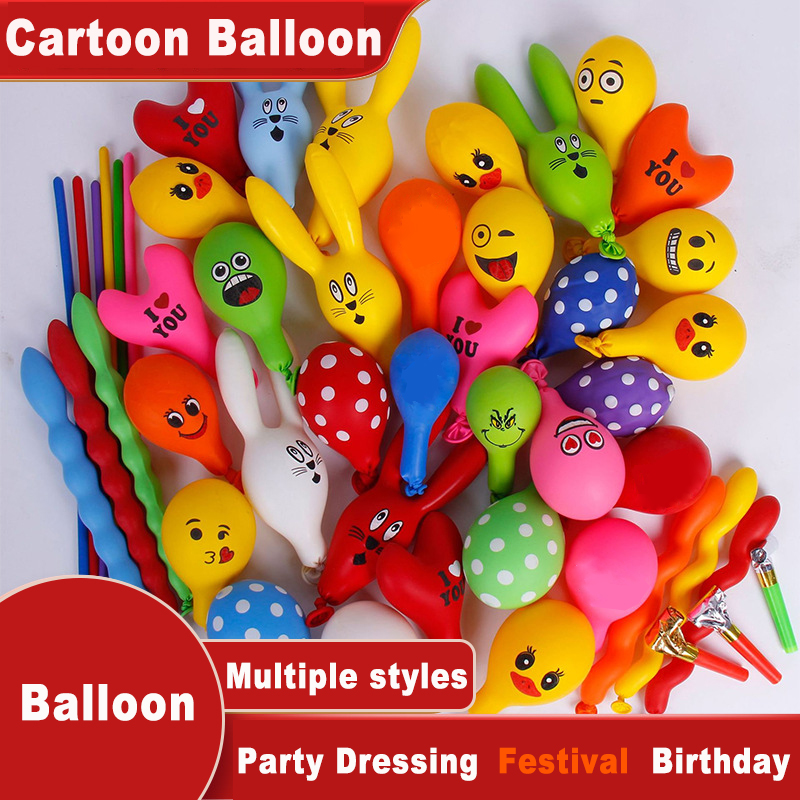 Led Balloon Light - 50/100 stuks Geen benzinepomp voorzien Cartoon