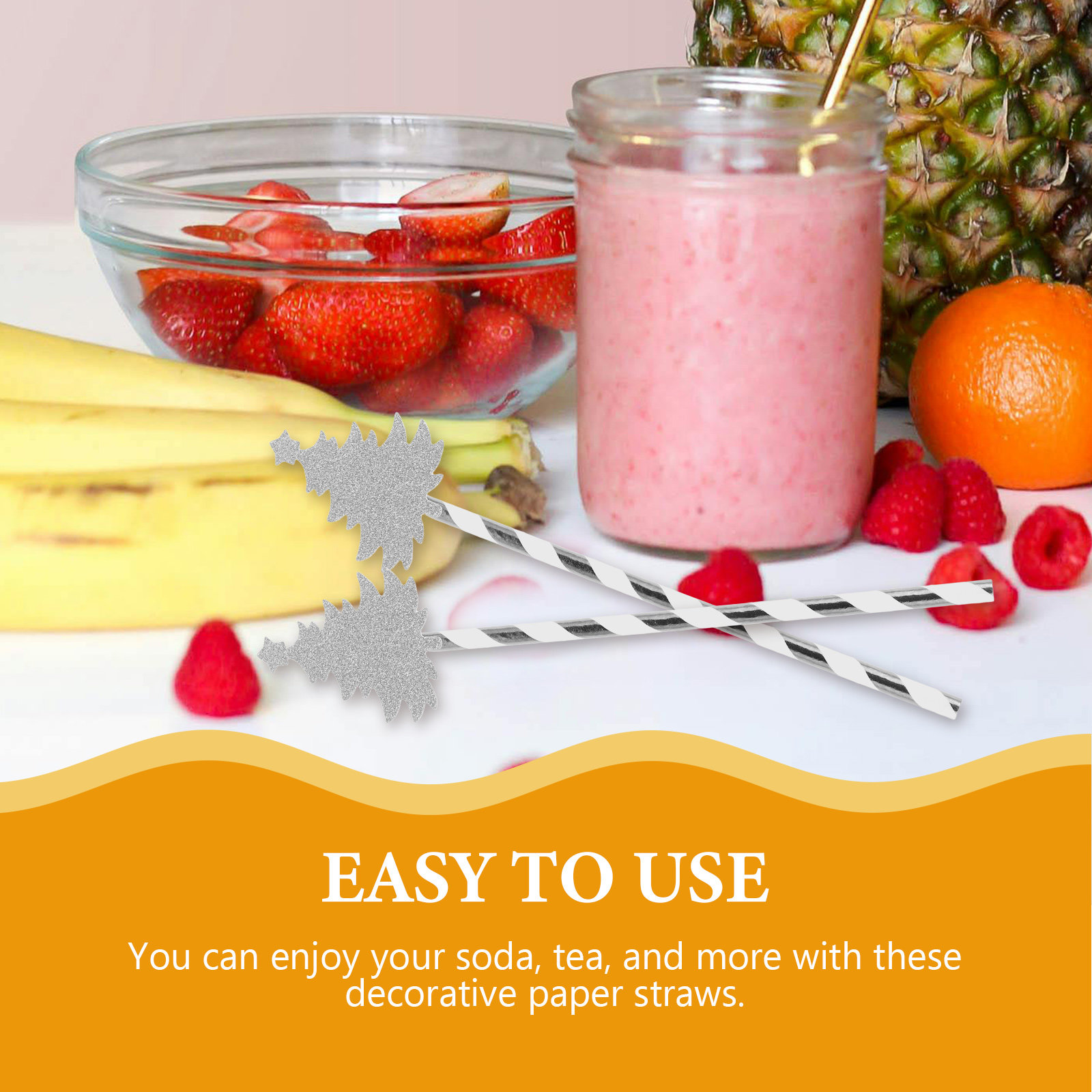 25 stuks kerstboom papieren ri - Paper Straw Color recensie en prijs