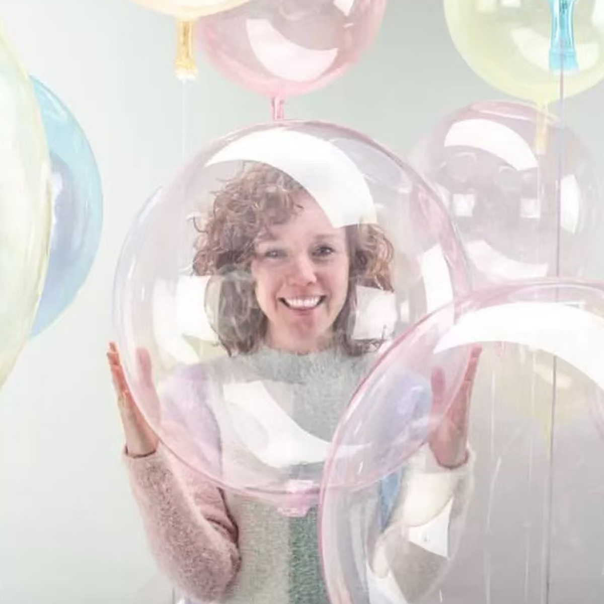 8 stks Crystal Popo Ball Trans - Led Balloon Light recensie en prijs