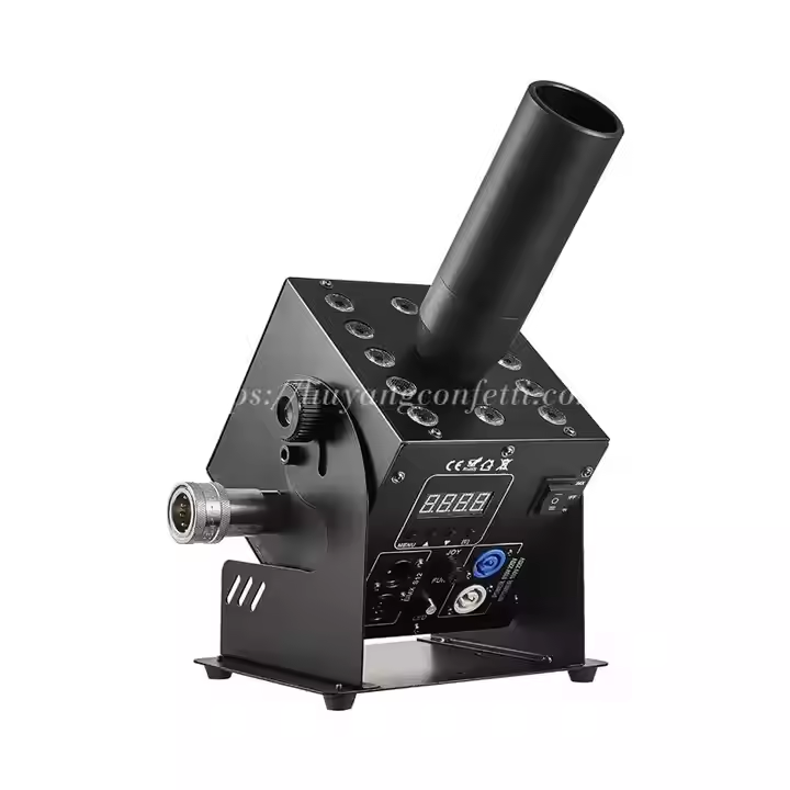 DMX RGB LED CO2 Kanon Jet Mach - Event Party Dj recensie en prijs