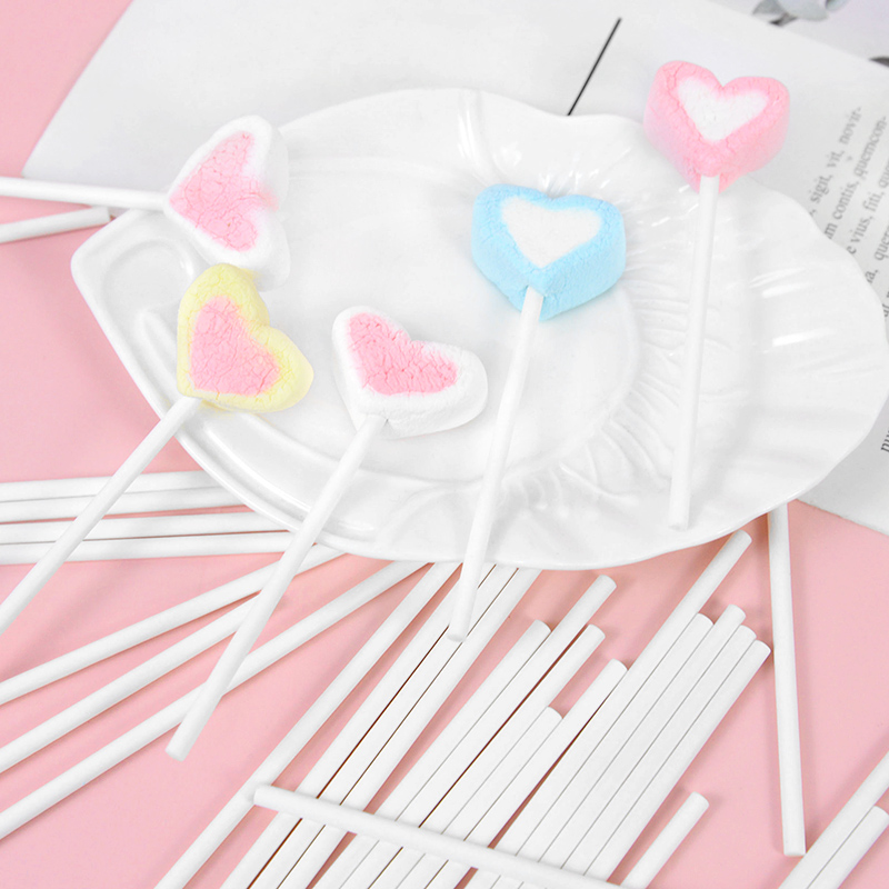 100 stks Effen Kern Wit Papier - Cotton Candy Cone recensie en prijs