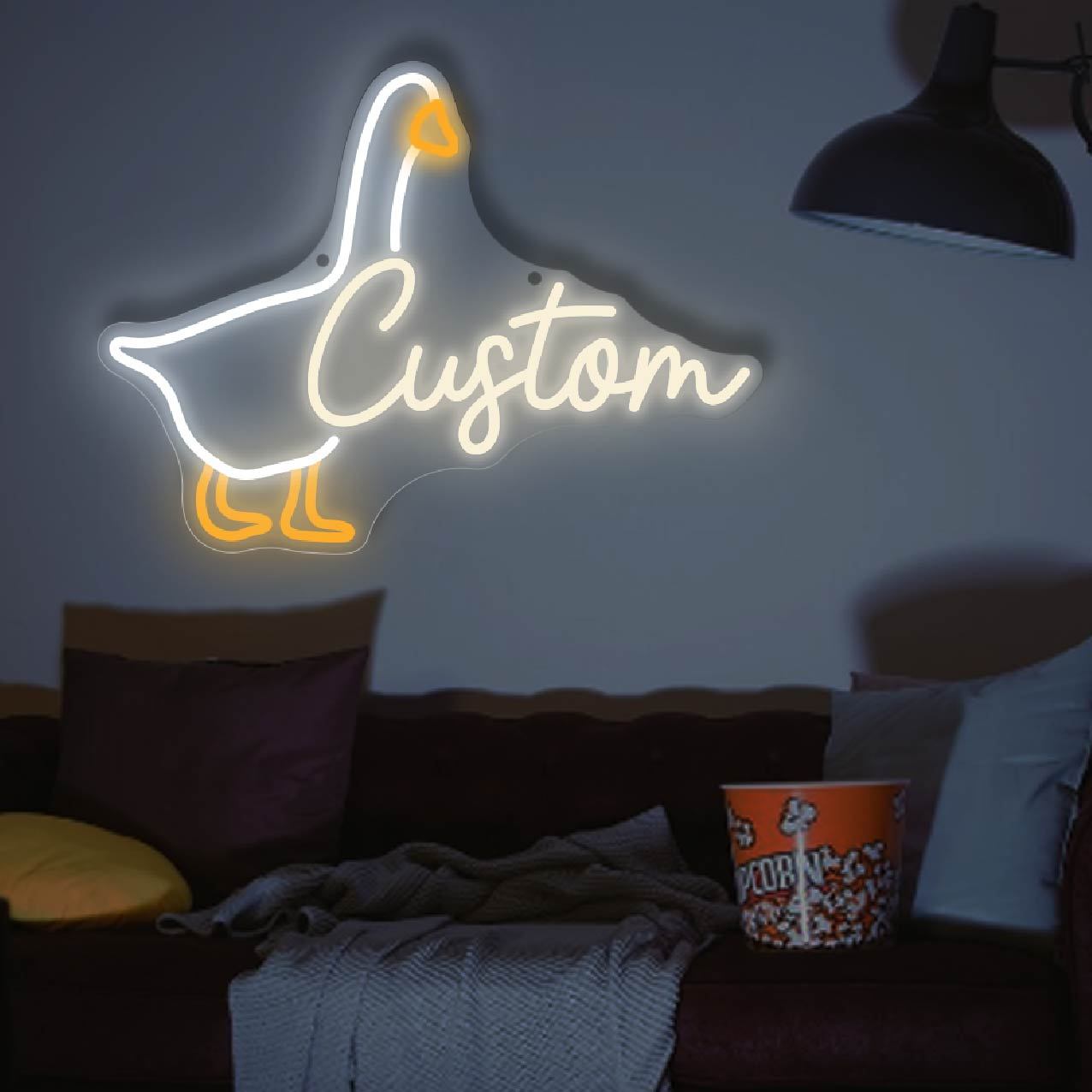 Aangepaste neonreclame met tek - Neon Sign Party recensie en prijs