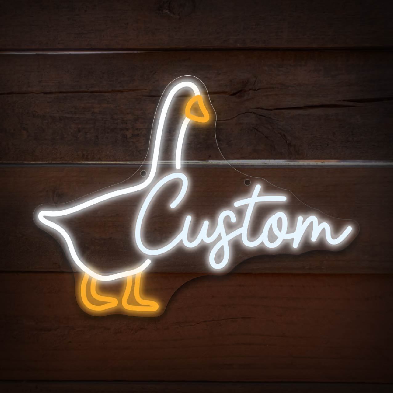 Aangepaste neonreclame met tek - Neon Sign Party recensie en prijs