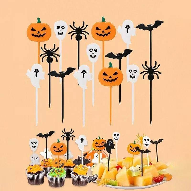 10 stuks Halloween plastic tan - Centerpiece Stick recensie en prijs