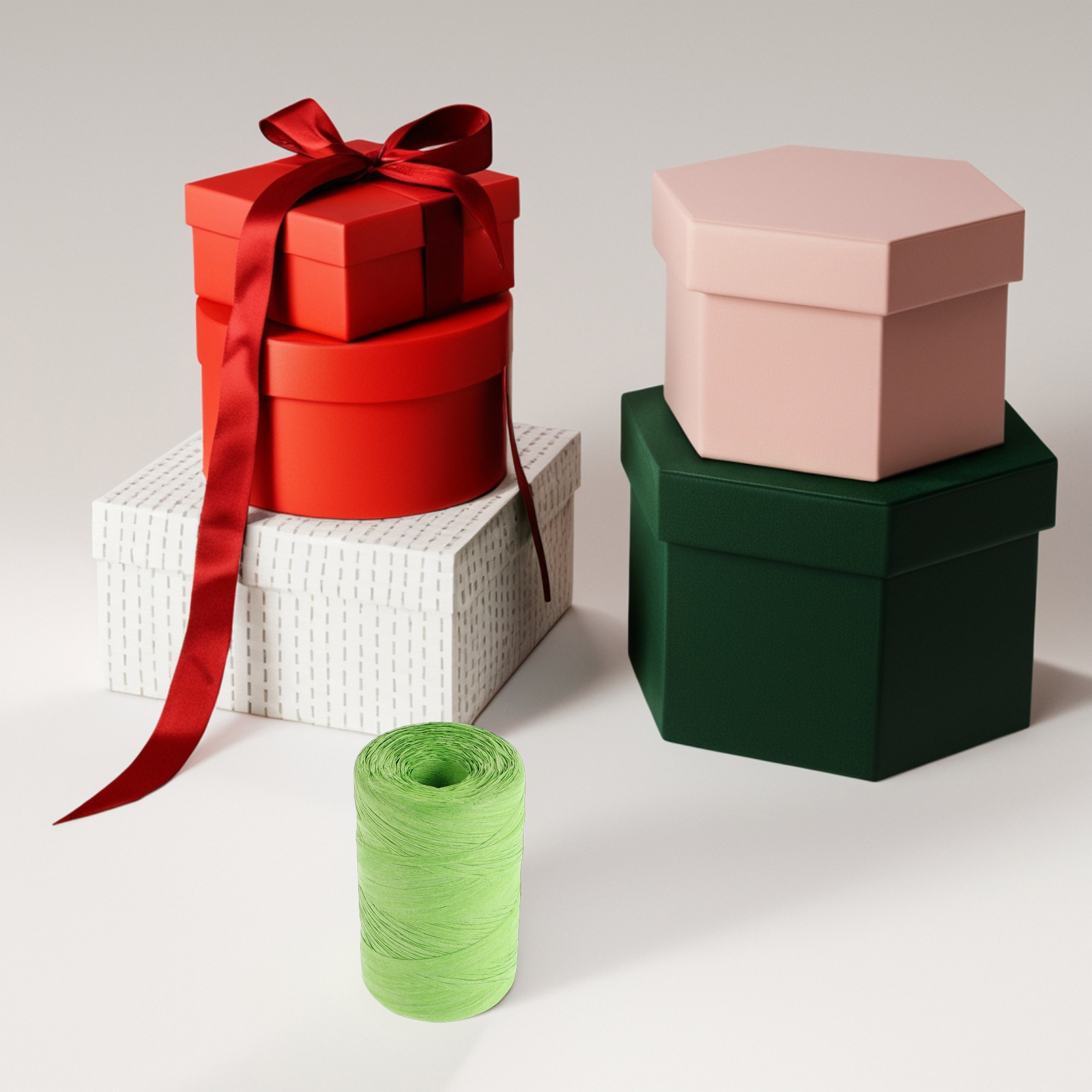 Gekleurd raffiapapierlint, ver - Papercraft Supply Ribbon recensie en prijs