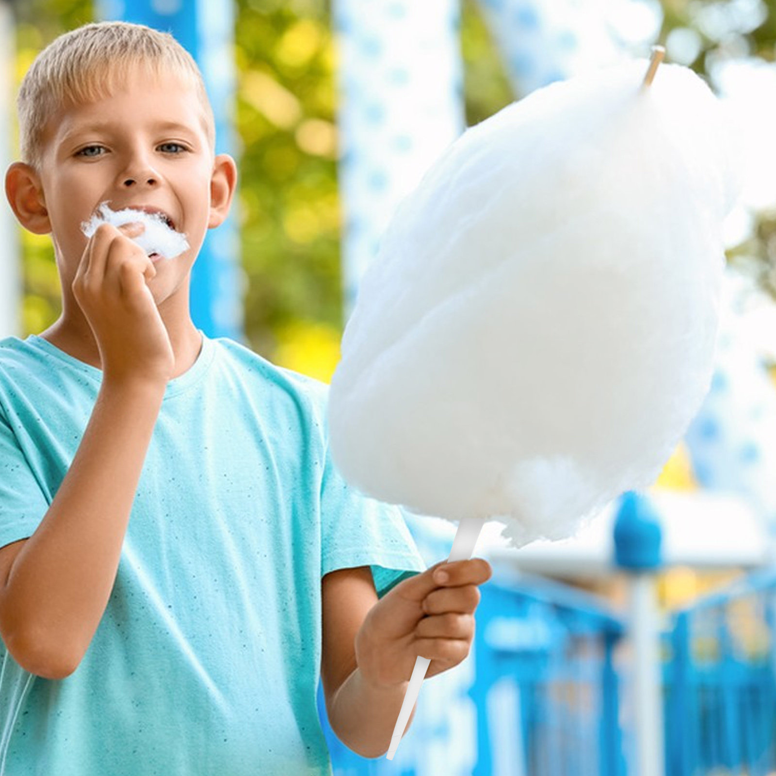 20 stuks katoenpoederstokjes,  - Cotton Candy Cone recensie en prijs