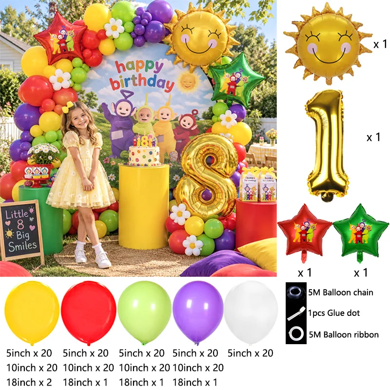 Teletubbies Kids Karakter Ball - Balloon Arch Kit recensie en prijs