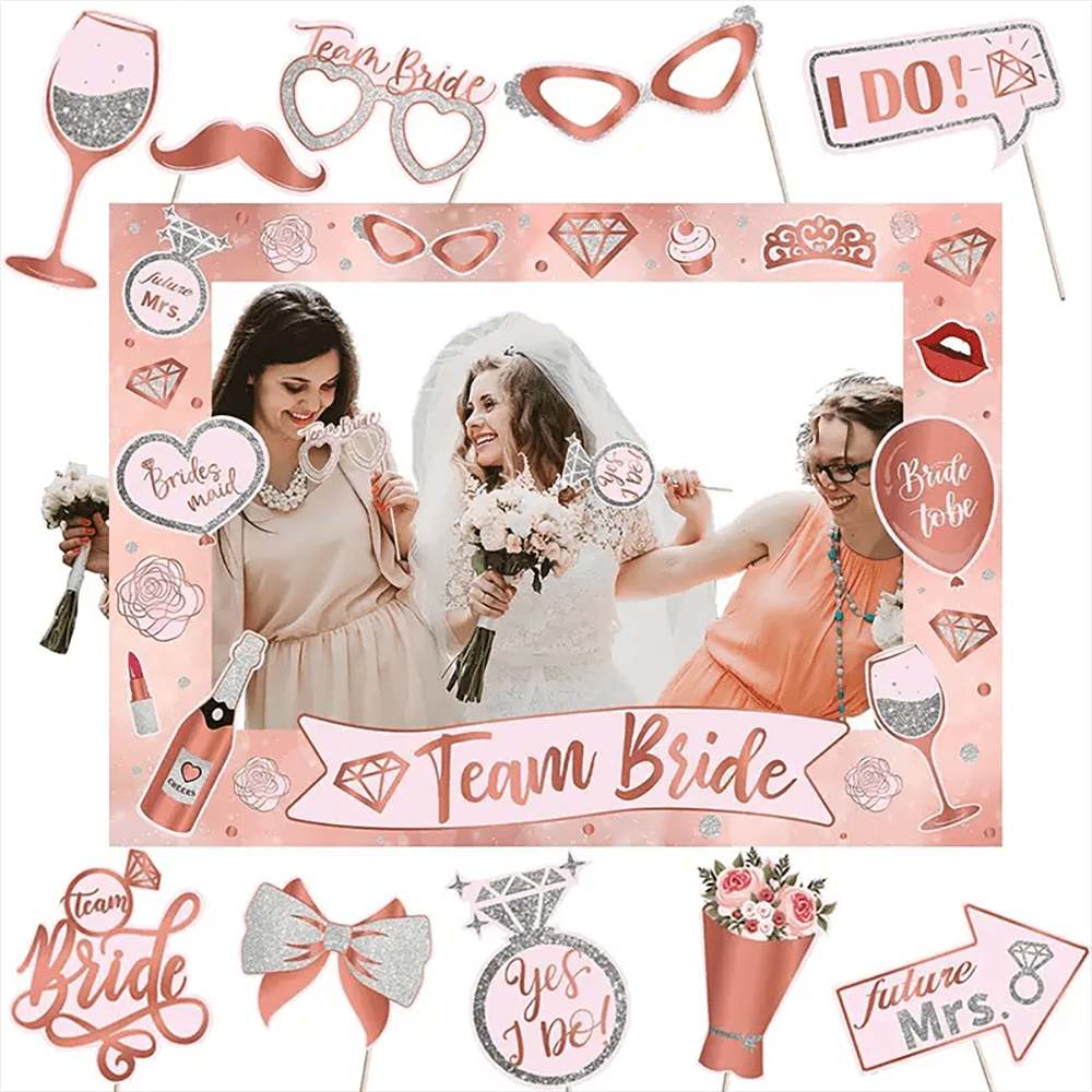 Bachelorette Party Rosegouden  - Photo Booth Frame recensie en prijs