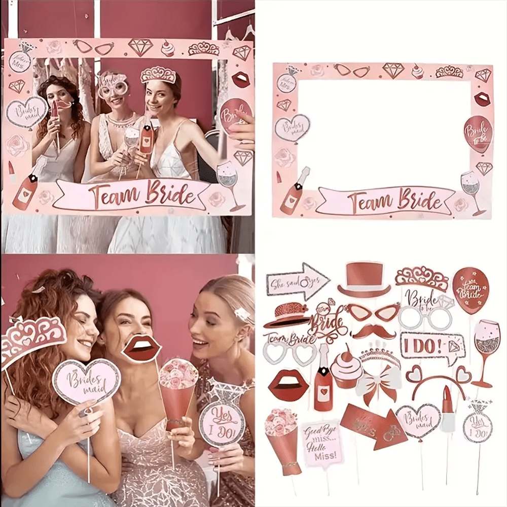 Bachelorette Party Rosegouden  - Photo Booth Frame recensie en prijs